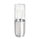 iDesign Austin Metal Covered Holder Stand, Holds