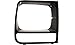 Evan Fischer Passenger Side Headlight Door Compatible with 1998-2001 Jeep Cherokee Classic and Limited Models CH2513156, 5EM72SW1
