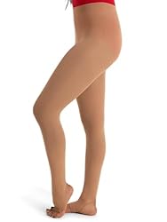 Capezio womens Opaque Tight, Caramel, Small-Medium