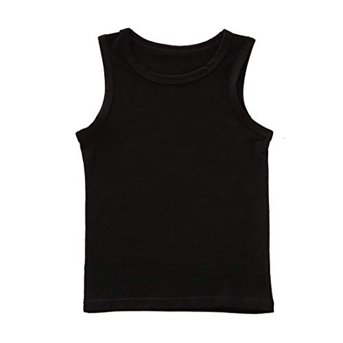 benetia Girls Tank Tops Toddler Summer Soft Cotton 3 -Pack