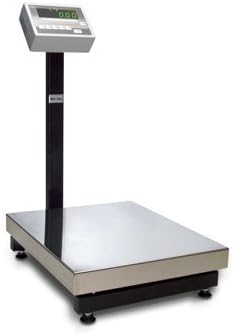 Industrial Platform Scale BA30E - 60lbs (30kg) capacity x 0.02lb (10g) readability, Stainless Steel Platform, RS232, LED Display