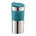 Bodum Travel Mug, 12 oz, Turquoise
