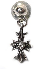 Chrome Hearts クロムハーツ クロム ハーツ ピアス スタッド タイニー Chクロス ダイヤ ピアス 通販 Amazon