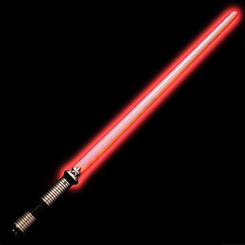 Veil Entertainment Solid Light Up Durable Space 28" LED Saber, Red