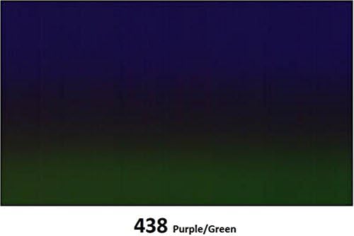 1 Roll 15" X 120" Graduated Purple to Green - # 438 / Rainbow Vinyl / Self Adhesive Vinyl Sheets / for Arts, Signs, Decals, Decoration, and more.