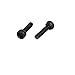uxcell M1.6x6mm Metal Grade 10.9 Fully Thread Hex Socket Head Cap Screw Fastener 50pcs