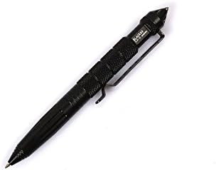 Golden Polymerization Portable Survival Aircraft Aluminum Defender Tactical Pen with Glassbreaker, Writing, Self Defense Stinger Pen.