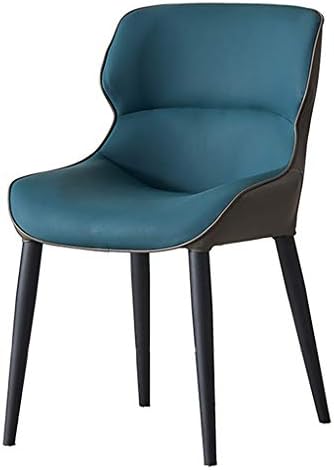 高弾性クッションダイニングチェアレストランホームレジャーカフェ人間工学に基づいた背もたれチェア