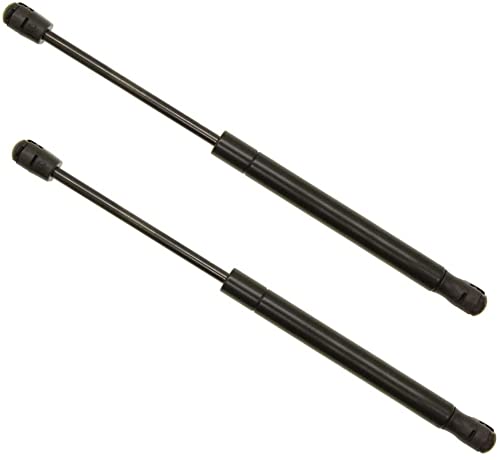2Pcs 12.32 Inch Front Hood Struts Lift Supports Compatible With 04-10 525i / 06-07 525xi 530xi / 08-10 528i 535i / 04-06 545i / 06-10 550i M5 Sedan Wagon - Shock Gas Spring Prop Rod