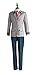 Mtxc Men's My Hero Academia Cosplay Izuku Midoriya U.A.High School Male School Uniform Size Small Gray