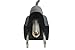 SF Cable, 1.5ft 18AWG IEC320 C13 to NEMA 5-15P Universal Power Cord, 18AWG Heavy-Duty, 10A, 125V, Black