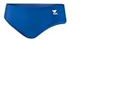 TYR Sport Boys' Solid Racer Swim Suit,Royal,26