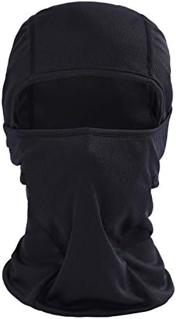AYPOW Balaclava Face Mask, Soft Breathable Multipurpose Windproof Motorcycle Cycling Balaclava Tactical Hood Elastic Ski Mask Balaclava Hat Headwear Helmet Liner - Universal Size