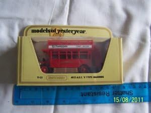 Amazon Matchbox マッチボックス Models Of Yesteryear 1922 Aec Omnibus 1 38 ダイキャスト ミニカー ダイキャスト 車 自動車 ミニチュア 模型 並行輸入 ミニカー ダイキャストカー ホビー