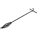 Camp Dutch Oven Lid Lifter Black 9 MM Bar Stock for Lifting and Carrying Dutch Ovens