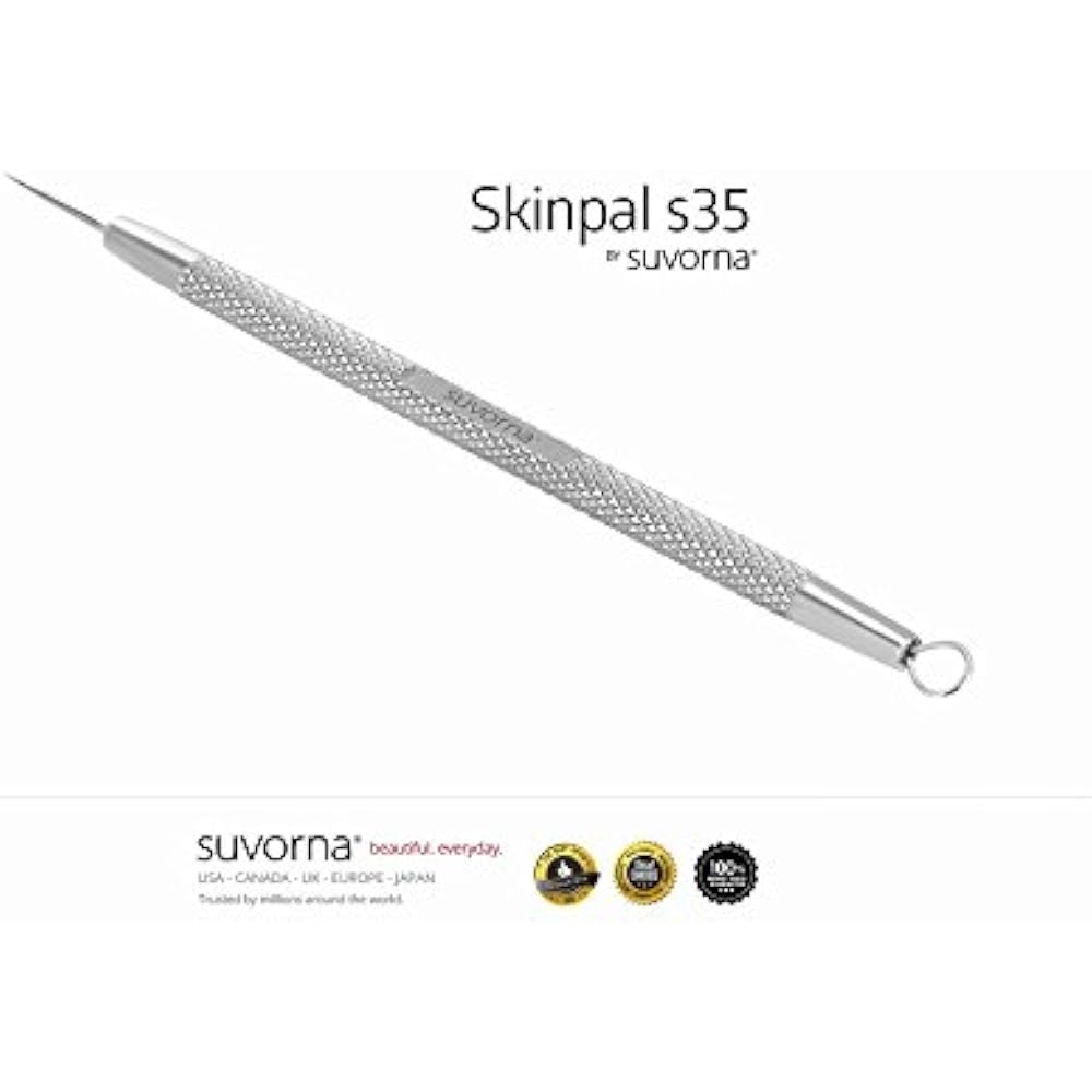Skinpal S35 Lancet For Whitehead Extractor Pimple Milia Pus Removal