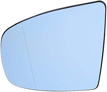 Blue Front Left Side Wing Rearview Mirror Glass Replacement For BMW X5 E70 2008-2013 51167174981 xuanL