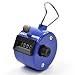 Bluecell Blue Color Handheld Tally Counter 4 Digit Display for Lap/Sport/Coach/School/Event