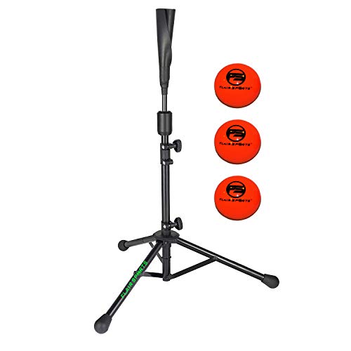 image for Flair Sports - Combo Pack - 3 Weighted Balls & Pro Series Travel Hitti