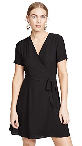 Diane von Furstenberg Women's Savilla Dress, Black, 8