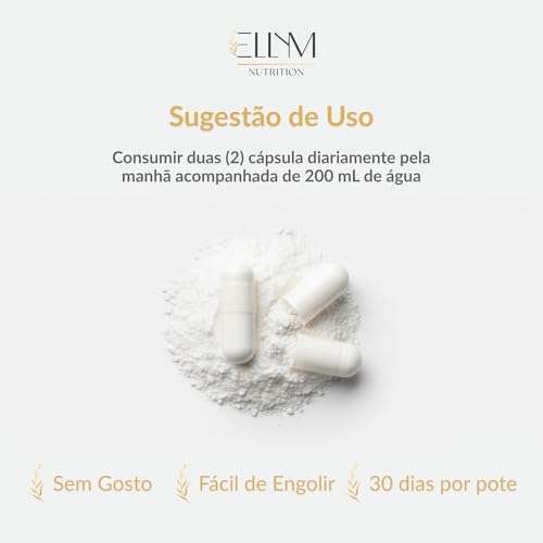 Neuro+ 180 Capsulas ELLYM NUTRITION Nootropicos Multivitaminico Foco Cafeina Magnesio Triptofano Taurina B12 Tirosina