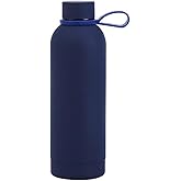 Small - Mouth Water Bottle Insulated Water Bottle for Hot and Cold Drinks Stainless Steel Portable Travel Coffee Mug Leak Proof Vacuum Flask 11.8 OZ/350 Ml - Blue