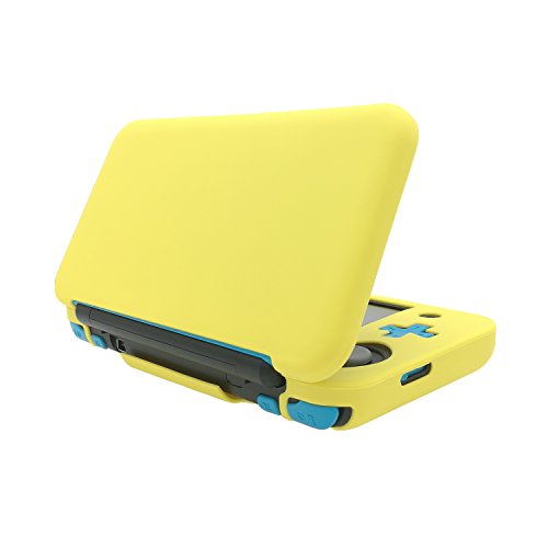 FastSnail Silicon Case for New Nintendo 2DS XL/LL, Protective Cover Skins for New Nintendo 2DS XL/LL Yellow FastSnail Silicon Case for New Nintendo 2DS XL/LL, Protective Cover Skins for New Nintendo 2DS XL/LL Yellow