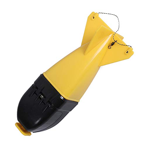 RENNICOCO Mangeoire de pêche à la Carpe Mangeoires de pêche Grandes roquettes Spod Carp Fish Tackle Mangeoire à Outils Pellet Float Sports de Plein air