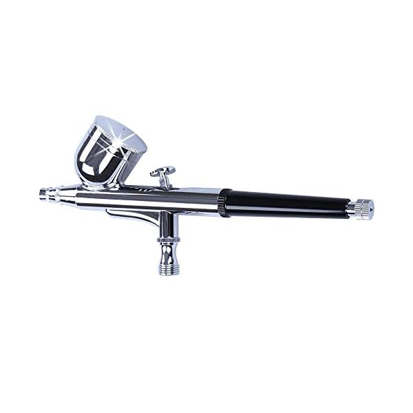 TIMBERTECH - abpst03 - Airbrush-Set 2 - mit 6 Nadeln, 6 TÃ¼llen, 2 Adapter, 2 Schlauch und 2 Unterteilungen – Bild 4
