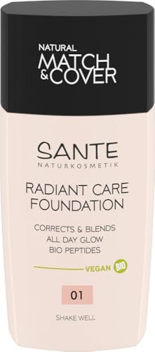SANTE Naturkosmetik Radiant Care Foundation 01