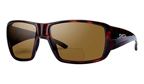 Smith Guides Choice Bifocal Sunglasses - Polarized Matte Havana/Brown 2.00, One Size - Men's