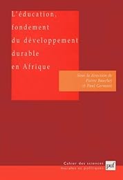 L' éducation, fondement du développement durable en Afrique