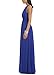 Ssyiz Women's Elegant Pleated Chiffon Floor Length Evening Party Dress ( Can be customized )