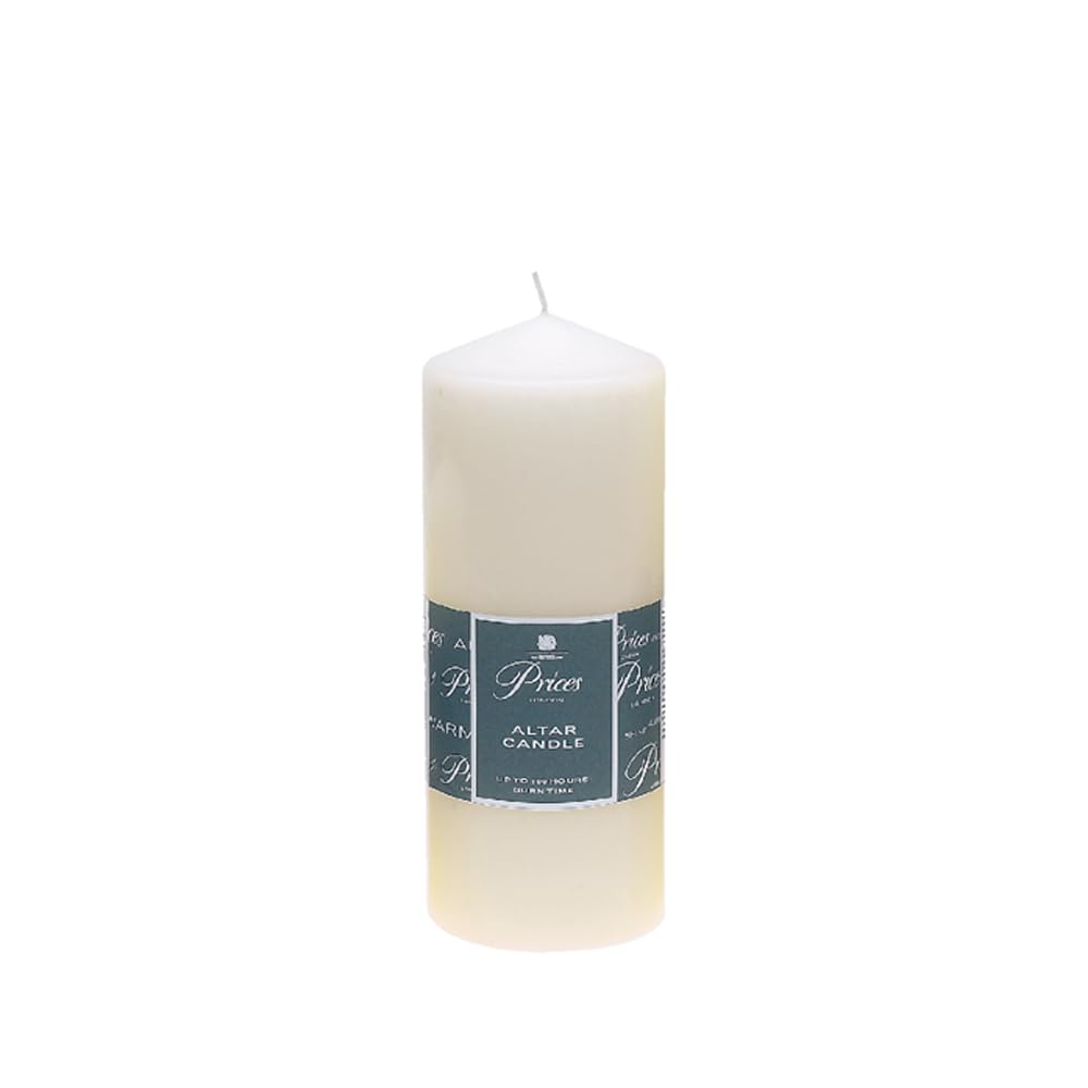 Price's Candles - Altar Candle - Unscented - Up to 50 Hour Burn Time - Smokeless & Dripless