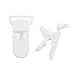 Oldhill 20-Pack Plastic Pacifier Clips for DIY Pacifier, Binky, Dummy, Bib, Toy Holder, Suspender Clips (White)