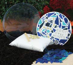 Diamond Tech Create N Learn Mosaic Stepping Stone Kit, Starry Night