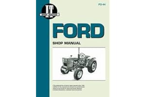 JENSALES Ford 1510 Tractor Service Manual (IT Shop)