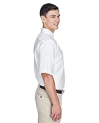 UltraClub Men's Classic Wrinkle-Resistant