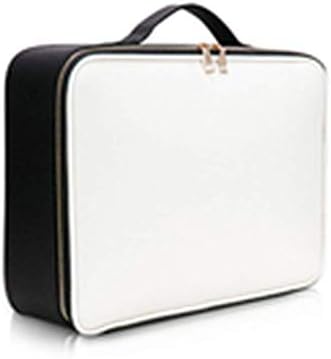 Multifunctional Simple Portable Professional Portable Makeup Artist Storage Bag,White