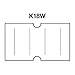 White Labels to fit Avery Dennison/ Sato M1 