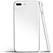 totallee iPhone 8 Plus Case, Thinnest Cover Premium Ultra Thin Light Slim Minimal Anti-Scratch Protective - for Apple iPhone 8 Plus The Scarf (Jet White)