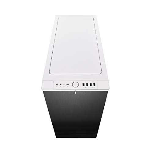 Fractal-Design-Define-R6-USB-C-Mid-Tower-Computer-Case-ATX-Optimized-For-High-Airflow-And-Silent-Computing-with-ModuVent-Technology-Modular-interior-Water-cooling-ready-White-TG