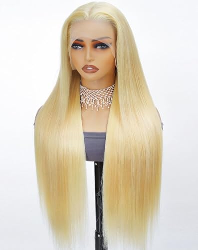 Stybee 32 Inch 613 Lace Front Wig Human Hair