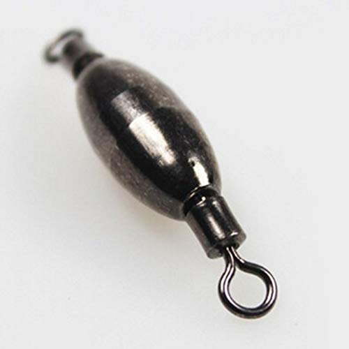 Kupfer-Sinker, 10 Stück, Zubehör, solide Angelwirbel, flexibel, professionelle Krümmerform, Gegengewicht, Angelring… – Bild 7