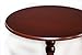 Home Source Industries - AF9711 - Traditional Mahogany End Table - Classic Round Accent - 16 x 16 x 25
