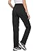 BALEAF Women’s Hiking Roll Up Convertable Pants UPF 50 Stretch Outdoor Pants Water Resistant for Everyday Wearthumb 4