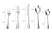 Flatware Set, MCIRCO 5-Pieces Flatware Set Heavy-Duty Stainless Steel Cutlery Set, Silverware Set,tableware set- Multipurpose Use for Home, Kitchen or Restaurant
