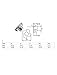 Uxcell a15040300ux0025 4 Prongs Zinc Plated T-Nut Tee Nut 5/16