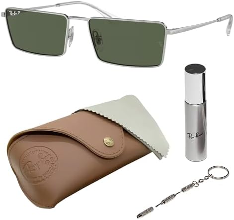 Ray-Ban RB3728 Square-Round Shape Non-Polarized Sunglasses for Men