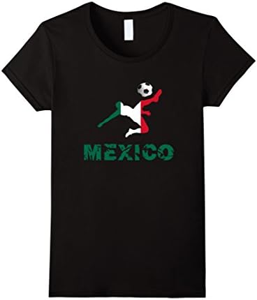 Womens Mexico Football Jerseys  Medium Black